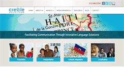 Desktop Screenshot of creolesolutions.com
